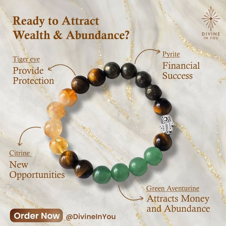 Pure 24 Caret Crystal Money Magnet Bracelet (Pack of 2)